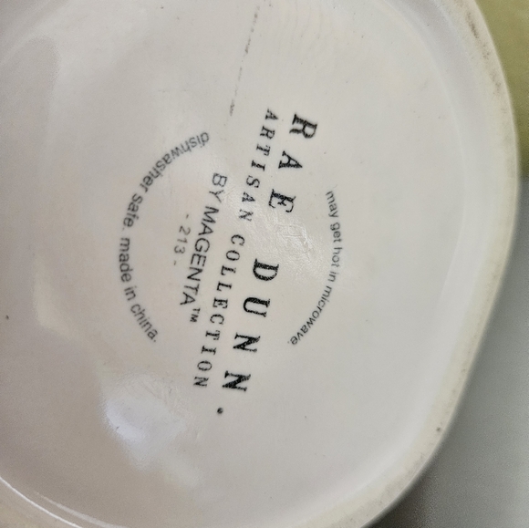 Rae Dunn Magenta RAE DUNN with 🖤, RAE DUNN SIGNATURE Double Side Logo Mug - Picture 5 of 5